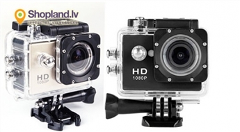 Ударостойкая и водостойкая HD спортивная камера + крепления