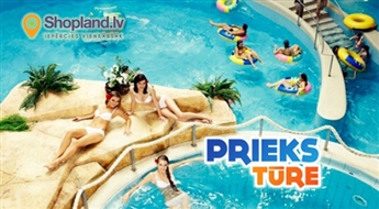 Prieks Tūre: Отдых в парк водных атракционов, Снежная арена и пр. 15.04.-16.04.2017.