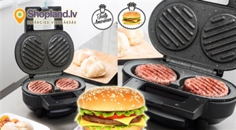 Hamburgeru Pagatavošanas Ierīce Tasty American!
