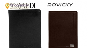 Pierre Cardin,Rovicky: kомпактный кошелек-визитница и  хранения денег для мужчины!