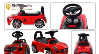 Детская машинка-ходунки Mercedes SLS AMG 332 RED!