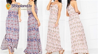 Gaisīgas garās sieviešu MAXI kleitas  (S-XXL)