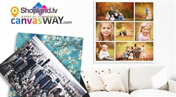 Подарочная карта на создание и покупку фотокартины CanvasWAY