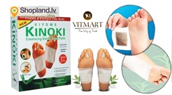 Очищающие организм пластыри KINOKI Detox!