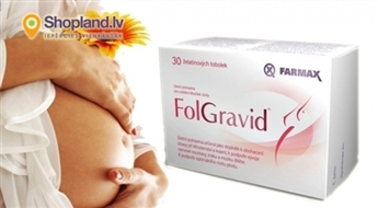 FARMAX: FolGravid® uztura bagātinātājs topošām un jaunajām māmiņām!