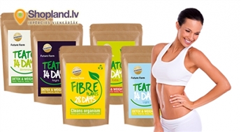 Травяные чаи Teatox и Fibre Flakes Экологическая смесь злаковых для эффективного похудения