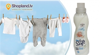 So Soft кондиционер для белья для чувствительной кожи 1 L на 40 стирок