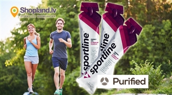 Purified: enerģijas želeja Sportline intensīvas fiziskās slodzes brīžos