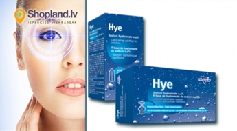 HYE mitrinoši acu pilieni 10 ml vai 20x0.5 ml