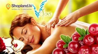 VSpa: Brūkleņu SPA rituāls labsajūtai un harmonijai (75 min.)