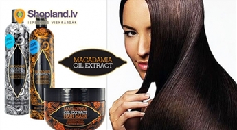 Xpel Macadamia Oil Extract mitrinošā matu maska, šampūns vai kondicionieris