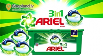 Ariel 3in1 Pods veļas mazgāšanas kapsulas (30 gab.)