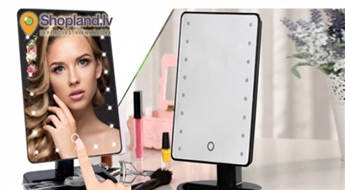 Hастольное зеркало со светодиодами Pretty U или увеличительное зеркало со светодиодами Pretty U!