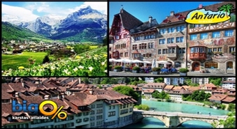 Lieliska iespēja pavasarī  apskatīt visas  Šveices dabas bagatības ar atlaidi 50%!