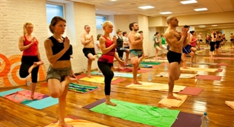Nedēļas abonements karstās Bikram jogas nodarbībām -53%