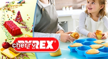 Научите детей готовить еду! Силиконовые формы PYREX и особые формочки для выпечки до -48%