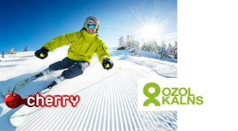 Зима наконец пришла! Катание на лыжах или сноуборде в парке отдыха OZOLKALNS -50%