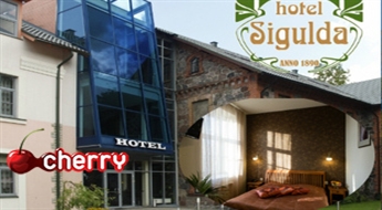 Отдых для двоих в гостинице Hotel Sigulda
