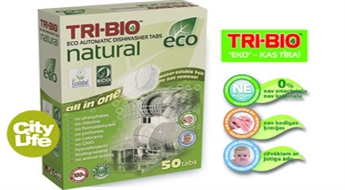 TRI-BIO eko tabletes trauku mazgāšanai