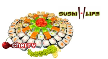Sushi Life: suši komplekts (64 gab.)