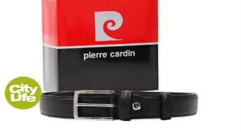 Кожаные ремни Pierre Cardin