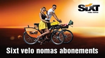 Sixt: аренда велосипеда на весь сезон