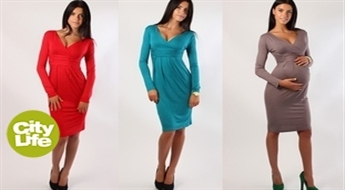 Eleganta kleita stilīgās krāsās -55% Perfekts rudens garderobes papildinājums!
