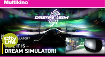 Jaunums no MULTIKINO: sapņu simulators Dream sim -44% Grandiozas sajūtas un neparasti specefekti!