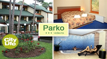 Романтический отдых для двоих в гостинице PRIE PARKO в Паланге до -55%