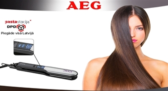 Nevainojams matu sakārtojums katru dienu! AEG matu taisnotājs -40%