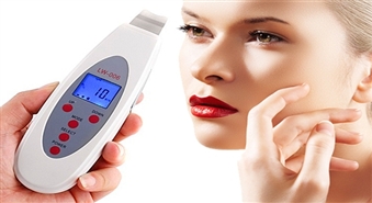 Ultraskaņas ierīce sejas tīrīšanai LCD Skin Cleaner no skaistumkopšanas kabineta VISS SKAISTUMAM -55%