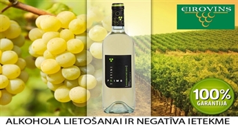 Eirovīns: itāļu baltvīns Chardonnay Pinot Grigio Trevini Primo -62%