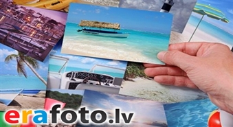 Erafoto.lv piedāvā digitālo fotogrāfiju izdruku: 49 (10x15 cm), 35 (15x21 cm) vai 10 (20x30 cm) fotogrāfijas -51%