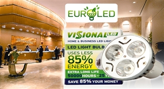 Ietaupi līdz 85% elektroenerģijas! Jaunākās paaudzes ekonomiskās LED spuldzes no Euroled -70%