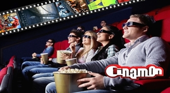 Jebkura filma (arī 3D) kinoteātrī Cinamon ar atlaidi līdz 51%