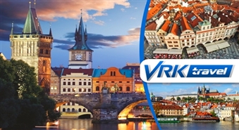 VRK Travel: 5 dienu ceļojums uz Prāgu (Karlovi Vari) + nakšņošana 4* viesnīcā Top Hotel Prahа -53%