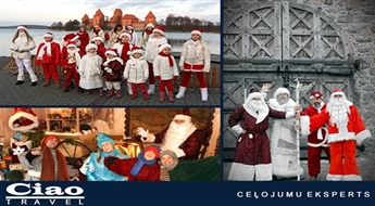 Ciao Travel: Ziemassvētku noskaņas Traķos un Viļņā 22. decembrī (Santa Klausa rezidence, slidotava, pīrāgu degustācija utt.) -50%