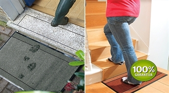 Magic Carpet: mitrumu un netīrumus uzsūcošs paklājiņš -50% Lai grīdas vienmēr būtu tīras un sausas!