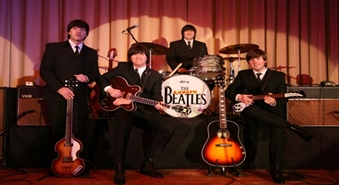 The Beatles labākās dziesmas Liverpūles apvienības The Cavern Beatles izpildījumā koncertā Rīgas Kongresu namā līdz -50%