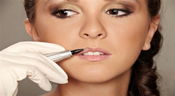 Izteiksmīgām sejas līnijām! Kvalitatīvs permanentais make-up salonā ALISA līdz -50%