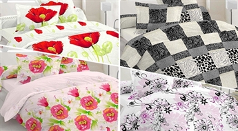 Tava miega kvalitātei: Latvijā ražoti gultas veļas komplekti (7 dizaini) no 100% kokvilnas līdz -39%