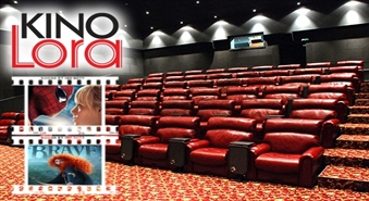 Piedāvājums īstiem kino gardēžiem! KINO LORA Siguldā piedāvā: ielūgums uz jebkuru filmu darba dienās vai brīvdienās līdz -50%