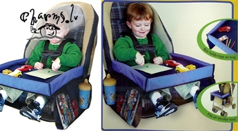 Praktisks galdiņš bērniem lietošanai gan mājās, gan automašīnā!