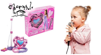 Ļauj iejusties savam bērnam īstā SUPER STAR dziedātājam. Karaoke komplekts!