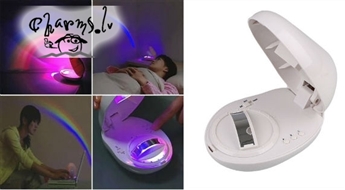 Projektors varavīksne veidos romantisku noskaņu Jūsu guļamistabā !