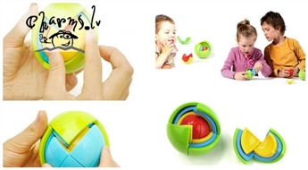 Детский развивающий шар 3D puzzle