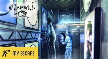 Escape-игра ГОРДОН ПРОТИВ Е-КОР от MyEscape.lv для компании до 6 человек