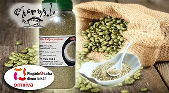 Молотый зеленый кофе (450 гр) - эффективное оружие в борьбе с лишним весом