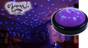 Zvaigžņu projektors un naktslampiņa