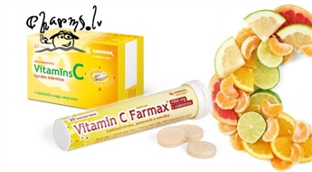 FARMAX: Vitamīns C Tavas ģimenes veselībai! Kapsulas vai putojošs dzēriens
